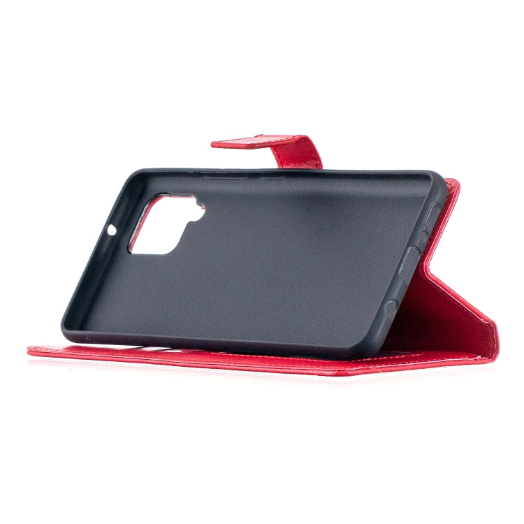 For Samsung Galaxy A42 5G Crazy Horse Texture Horizontal Flip Leather Case with Holder & Card Slots & Wallet & Photo Frame