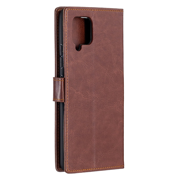 For Samsung Galaxy A42 5G Crazy Horse Texture Horizontal Flip Leather Case with Holder & Card Slots & Wallet & Photo Frame