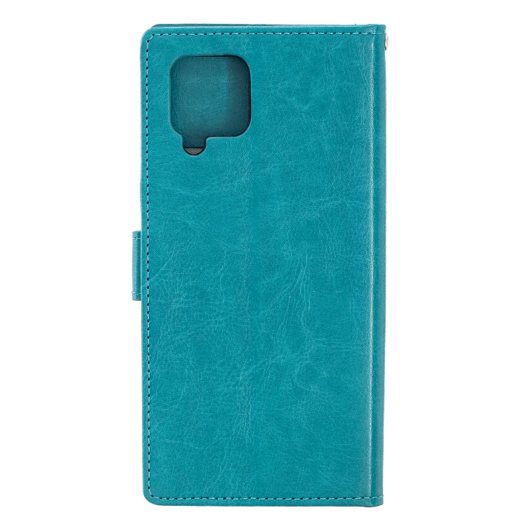 For Samsung Galaxy A42 5G Crazy Horse Texture Horizontal Flip Leather Case with Holder & Card Slots & Wallet & Photo Frame