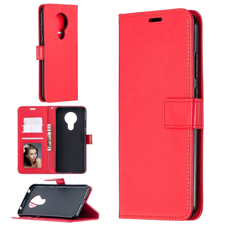 For Nokia 5.3 Crazy Horse Texture Horizontal Flip Leather Case with Holder & Card Slots & Wallet & Photo Frame