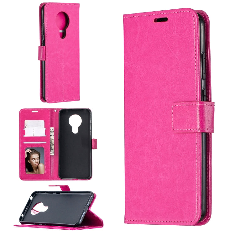 For Nokia 5.3 Crazy Horse Texture Horizontal Flip Leather Case with Holder & Card Slots & Wallet & Photo Frame