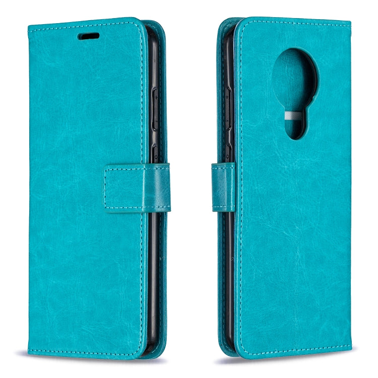 For Nokia 5.3 Crazy Horse Texture Horizontal Flip Leather Case with Holder & Card Slots & Wallet & Photo Frame