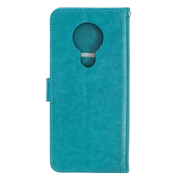 For Nokia 5.3 Crazy Horse Texture Horizontal Flip Leather Case with Holder & Card Slots & Wallet & Photo Frame