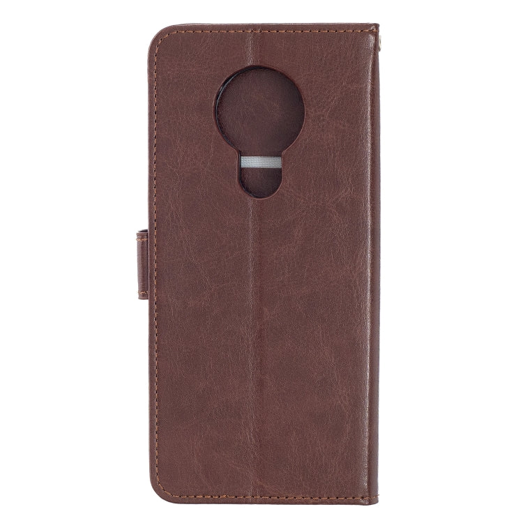 For Nokia 5.3 Crazy Horse Texture Horizontal Flip Leather Case with Holder & Card Slots & Wallet & Photo Frame