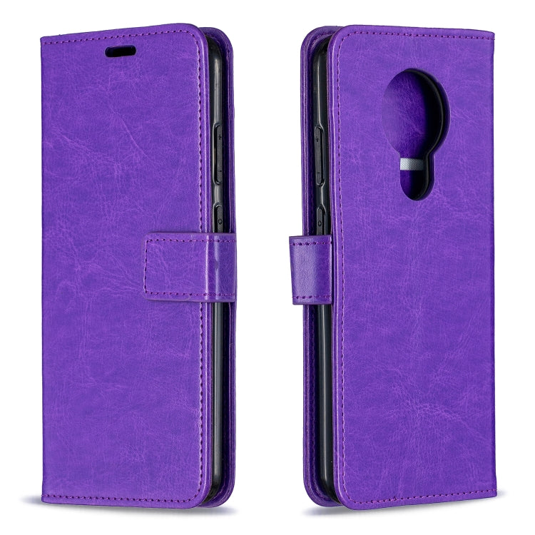 For Nokia 5.3 Crazy Horse Texture Horizontal Flip Leather Case with Holder & Card Slots & Wallet & Photo Frame
