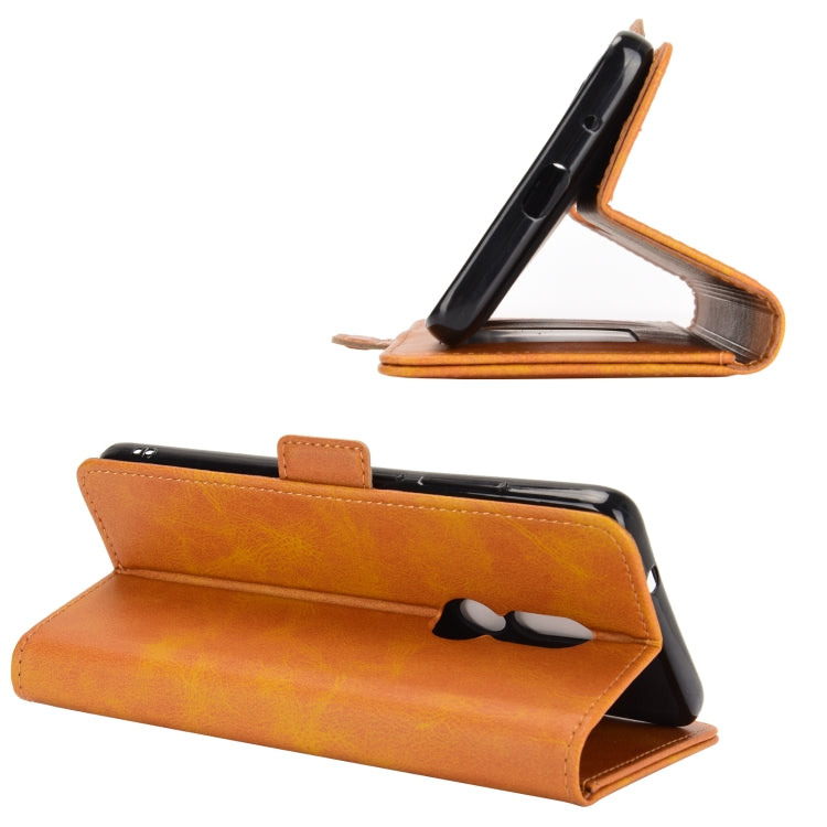 For Nokia C3 Dual-side Magnetic Buckle Horizontal Flip Leather Case with Holder & Card Slots & Wallet