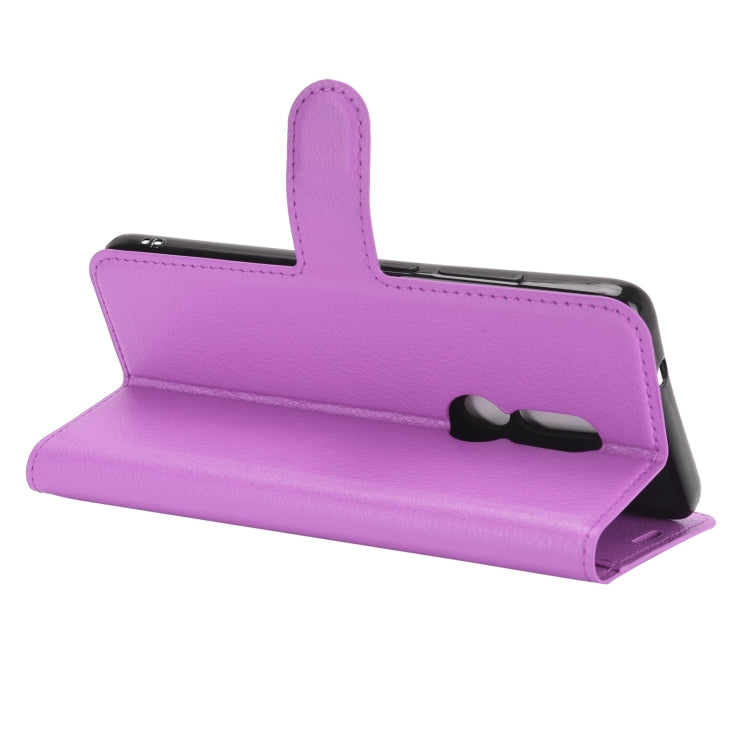 For Nokia C3 Litchi Texture Horizontal Flip Leather Case with Holder & Card Slots & Wallet