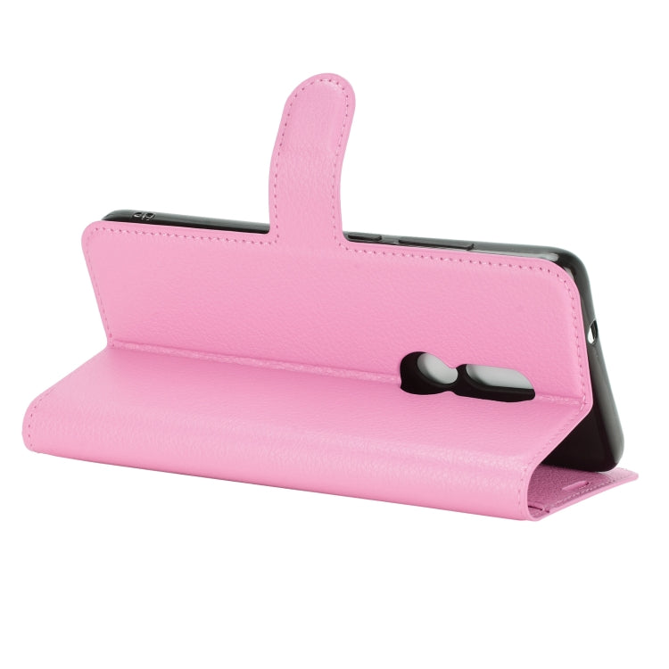 For Nokia C3 Litchi Texture Horizontal Flip Leather Case with Holder & Card Slots & Wallet