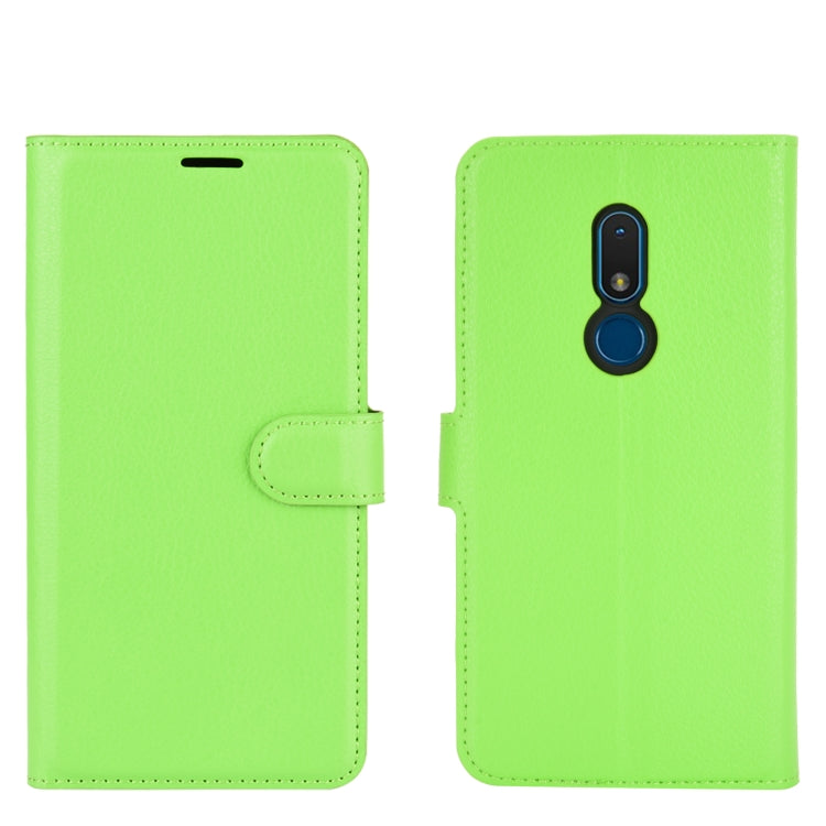 For Nokia C3 Litchi Texture Horizontal Flip Leather Case with Holder & Card Slots & Wallet