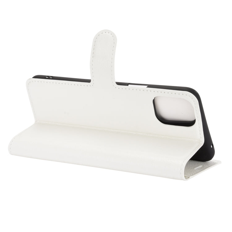 For LG K42 Litchi Texture Horizontal Flip Protective Case with Holder & Card Slots & Wallet