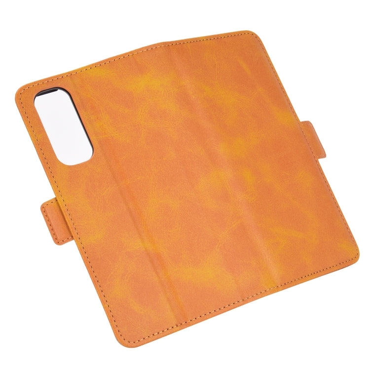 For OPPO Reno4 Pro 4G Dual-side Magnetic Buckle Horizontal Flip Leather Case with Holder & Card Slots & Wallet