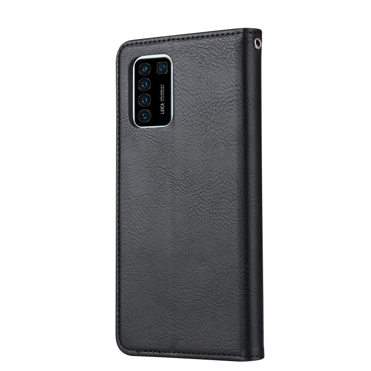 For Huawei P Smart 2021 Knead Skin Texture Horizontal Flip Leather Case  , with Photo Frame & Holder & Card Slots & Wallet