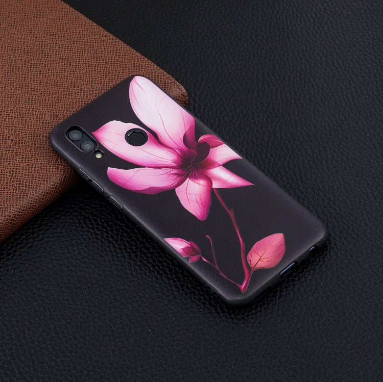Embossment Patterned TPU Soft Case for Huawei Honor 10 Lite / P Smart 2019