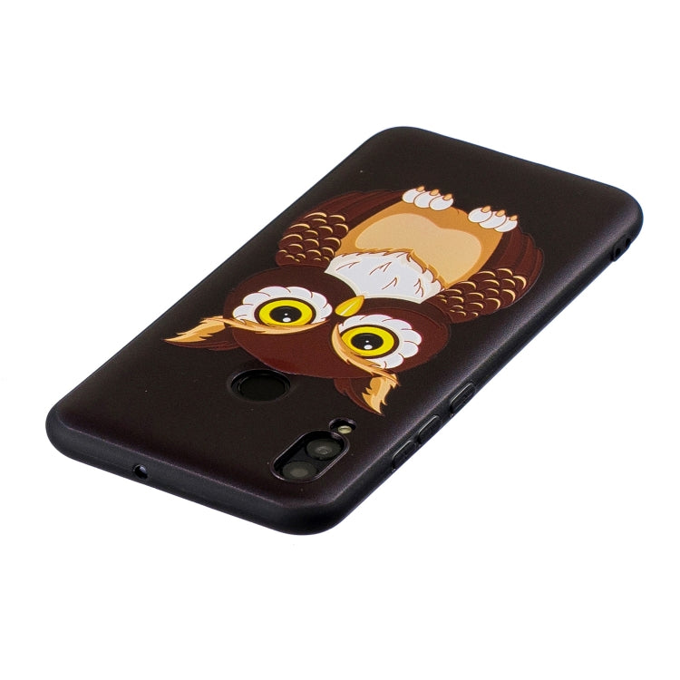 Embossment Patterned TPU Soft Case for Huawei Honor 10 Lite / P Smart 2019