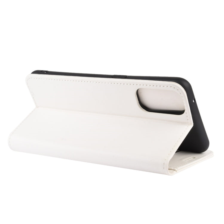 For OPPO Reno4 4G R64 Texture Single Horizontal Flip Protective Case with Holder & Card Slots & Wallet& Photo Frame