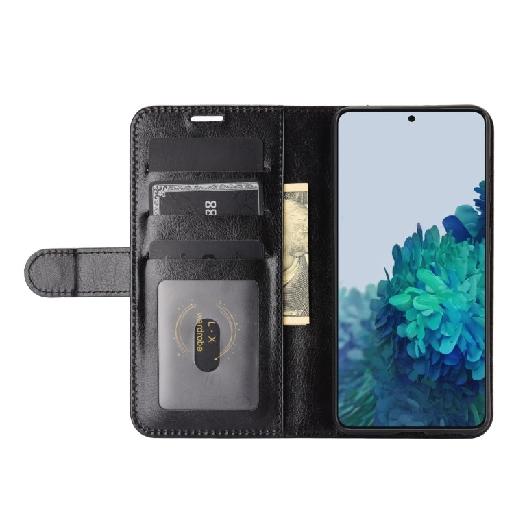 For Samsung Galaxy S21 5G R64 Texture Single Horizontal Flip Protective Case with Holder & Card Slots & Wallet& Photo Frame