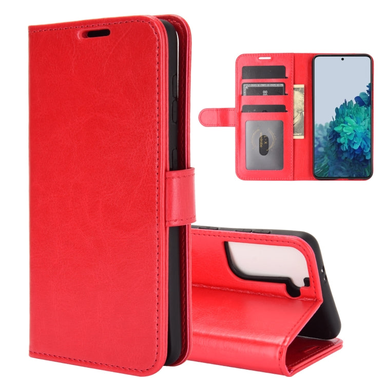 For Samsung Galaxy S21 5G R64 Texture Single Horizontal Flip Protective Case with Holder & Card Slots & Wallet& Photo Frame