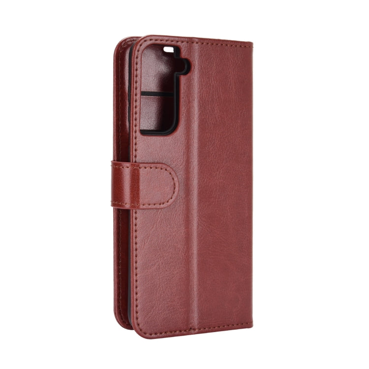 For Samsung Galaxy S21 5G R64 Texture Single Horizontal Flip Protective Case with Holder & Card Slots & Wallet& Photo Frame