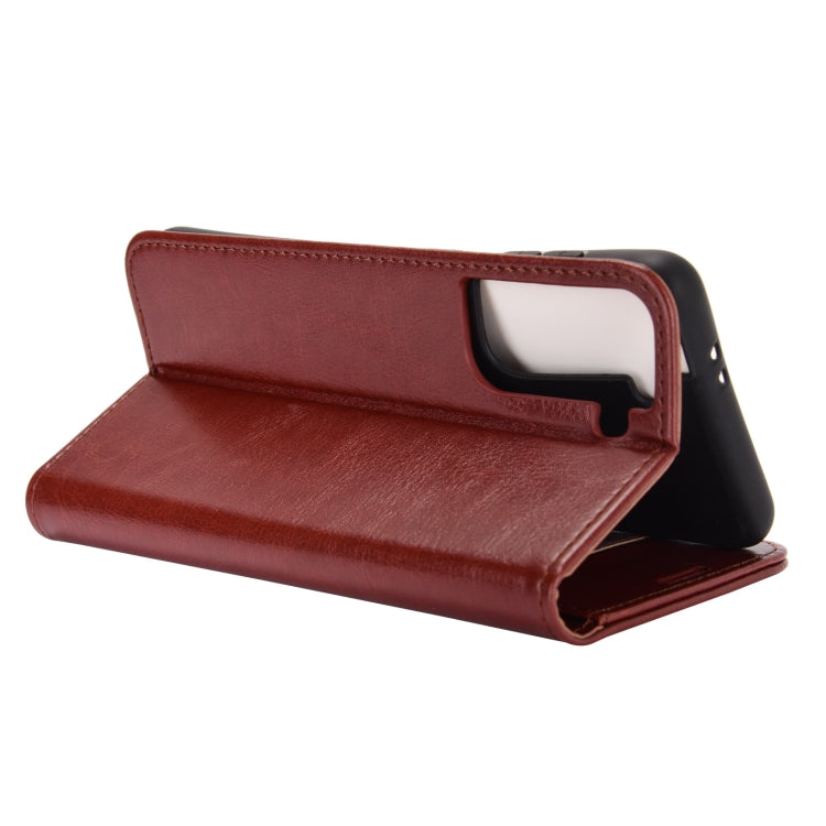 For Samsung Galaxy S21 5G R64 Texture Single Horizontal Flip Protective Case with Holder & Card Slots & Wallet& Photo Frame