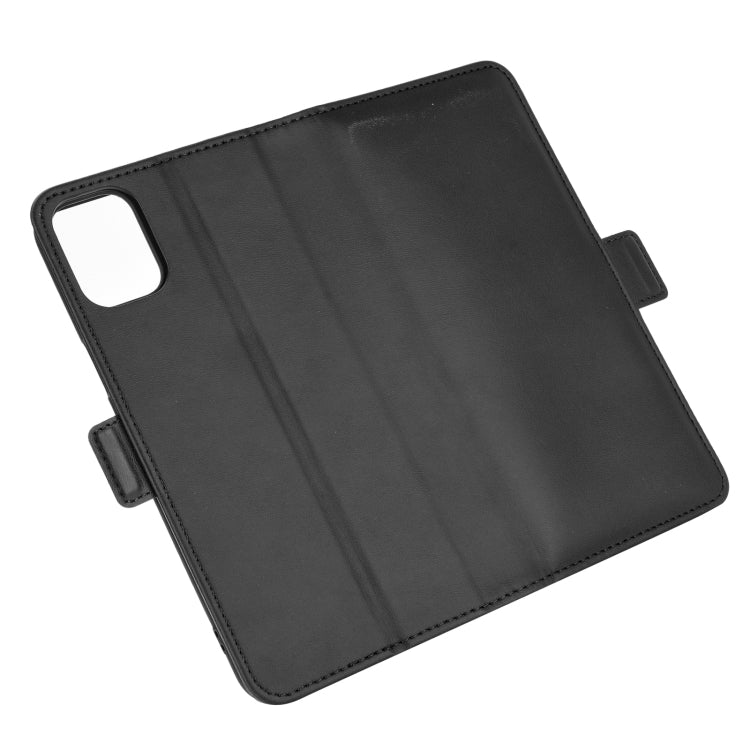 For LG K42 Dual-side Magnetic Buckle Horizontal Flip Leather Case with Holder & Card Slots & Wallet