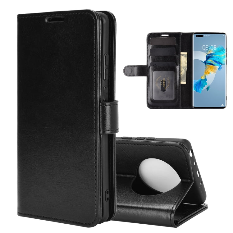 For Huawei Mate 40 Pro R64 Texture Single Horizontal Flip Protective Case with Holder & Card Slots & Wallet& Photo Frame