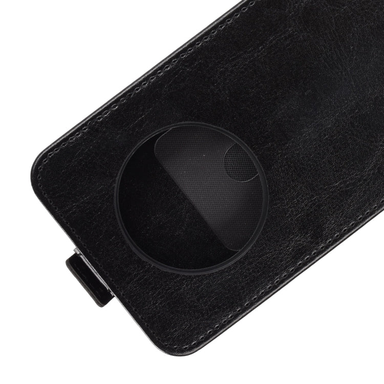 For Huawei Mate 40 Pro R64 Texture Single Vertical Flip Leather Protective Case with Card Slots & Photo Frame