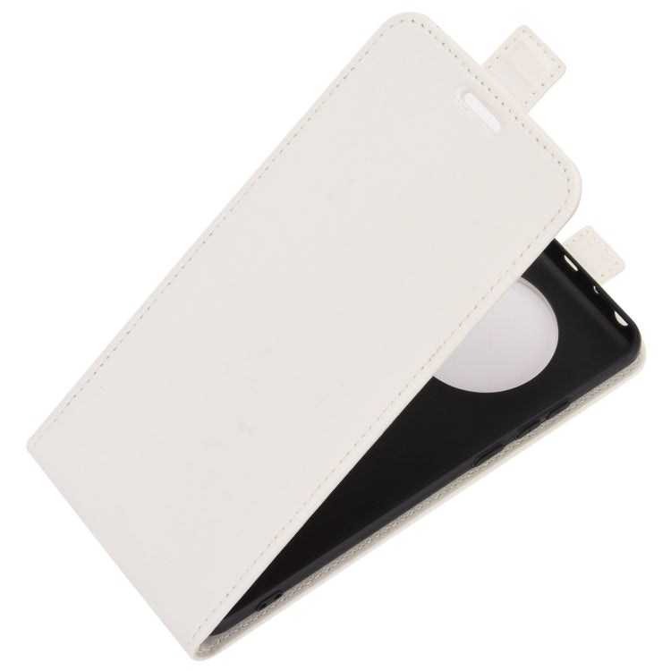 For Huawei Mate 40 Pro R64 Texture Single Vertical Flip Leather Protective Case with Card Slots & Photo Frame