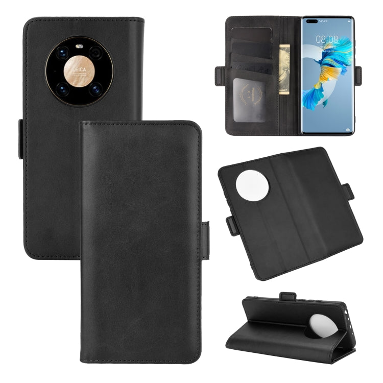 For Huawei Mate 40 Pro Dual-side Magnetic Buckle Horizontal Flip Leather Case with Holder & Card Slots & Wallet