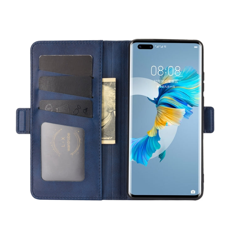 For Huawei Mate 40 Pro Dual-side Magnetic Buckle Horizontal Flip Leather Case with Holder & Card Slots & Wallet