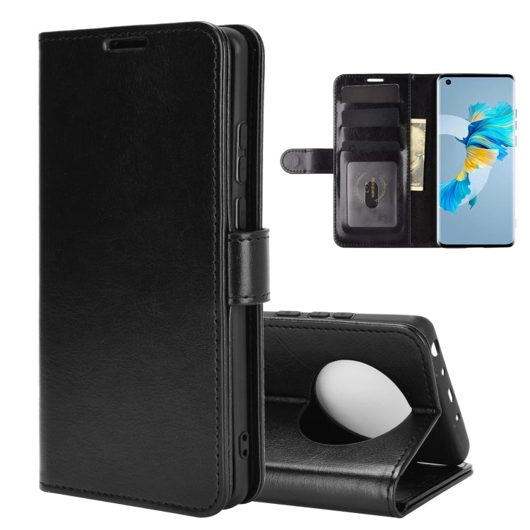 For Huawei Mate 40 R64 Texture Single Horizontal Flip Protective Case with Holder & Card Slots & Wallet& Photo Frame