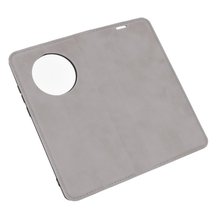 For Huawei Mate 40 Retro-skin Business Magnetic Suction Leather Case with Holder & Card Slots & Wallet