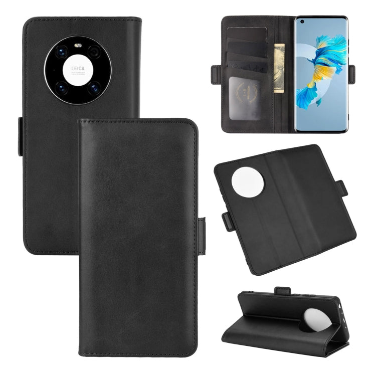 For Huawei Mate 40 Dual-side Magnetic Buckle Horizontal Flip Leather Case with Holder & Card Slots & Wallet