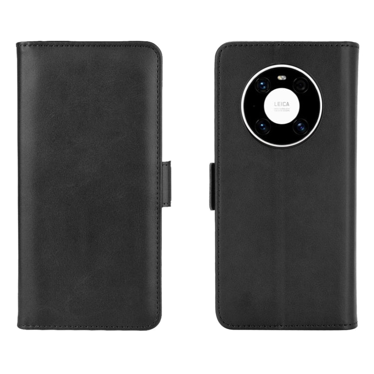 For Huawei Mate 40 Dual-side Magnetic Buckle Horizontal Flip Leather Case with Holder & Card Slots & Wallet
