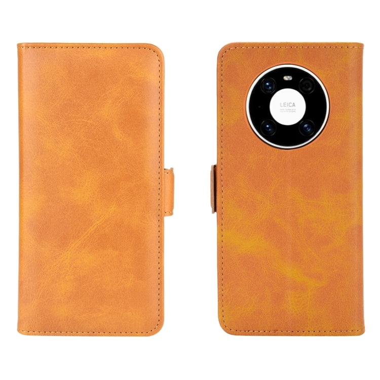 For Huawei Mate 40 Dual-side Magnetic Buckle Horizontal Flip Leather Case with Holder & Card Slots & Wallet