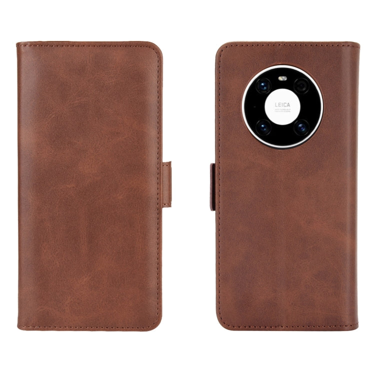 For Huawei Mate 40 Dual-side Magnetic Buckle Horizontal Flip Leather Case with Holder & Card Slots & Wallet
