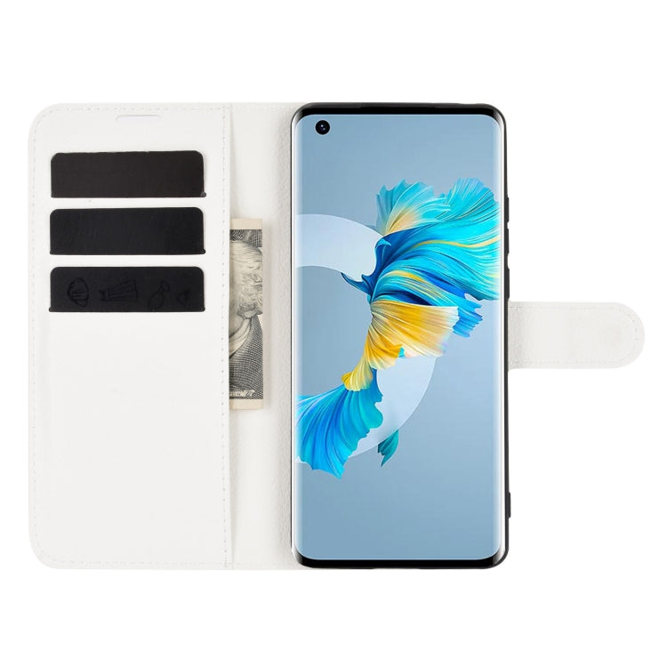 For Huawei Mate 40 Litchi Texture Horizontal Flip Protective Case with Holder & Card Slots & Wallet