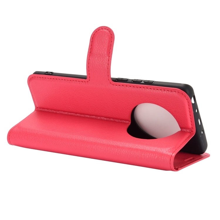 For Huawei Mate 40 Litchi Texture Horizontal Flip Protective Case with Holder & Card Slots & Wallet