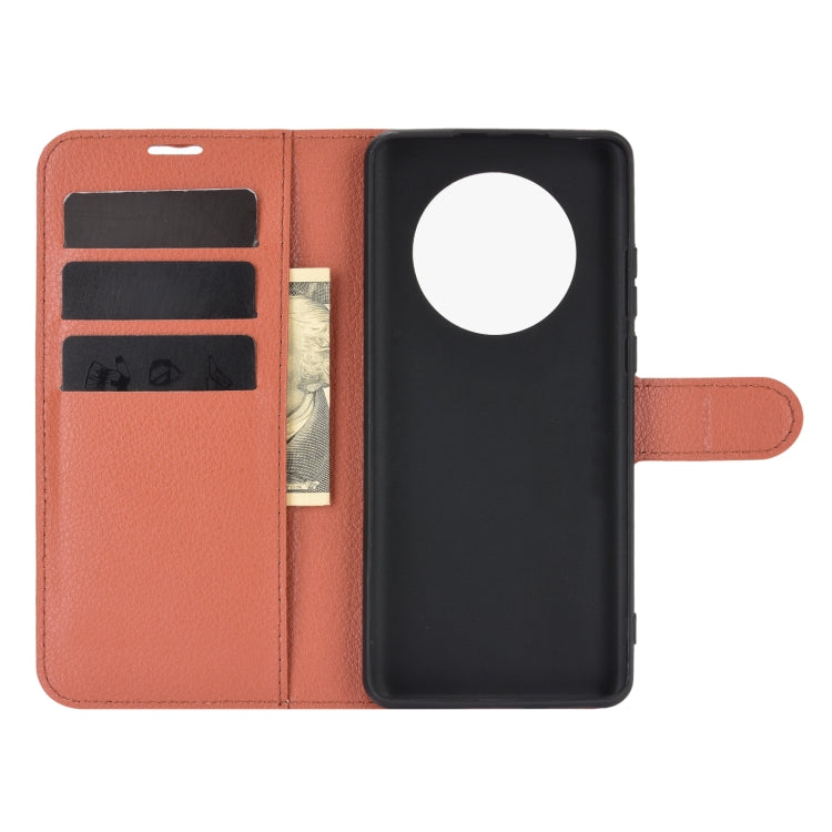 For Huawei Mate 40 Litchi Texture Horizontal Flip Protective Case with Holder & Card Slots & Wallet