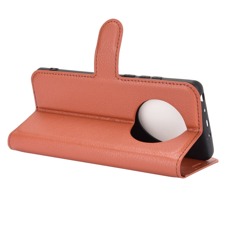 For Huawei Mate 40 Litchi Texture Horizontal Flip Protective Case with Holder & Card Slots & Wallet