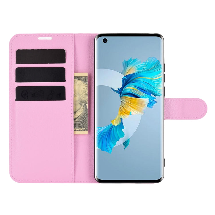 For Huawei Mate 40 Litchi Texture Horizontal Flip Protective Case with Holder & Card Slots & Wallet