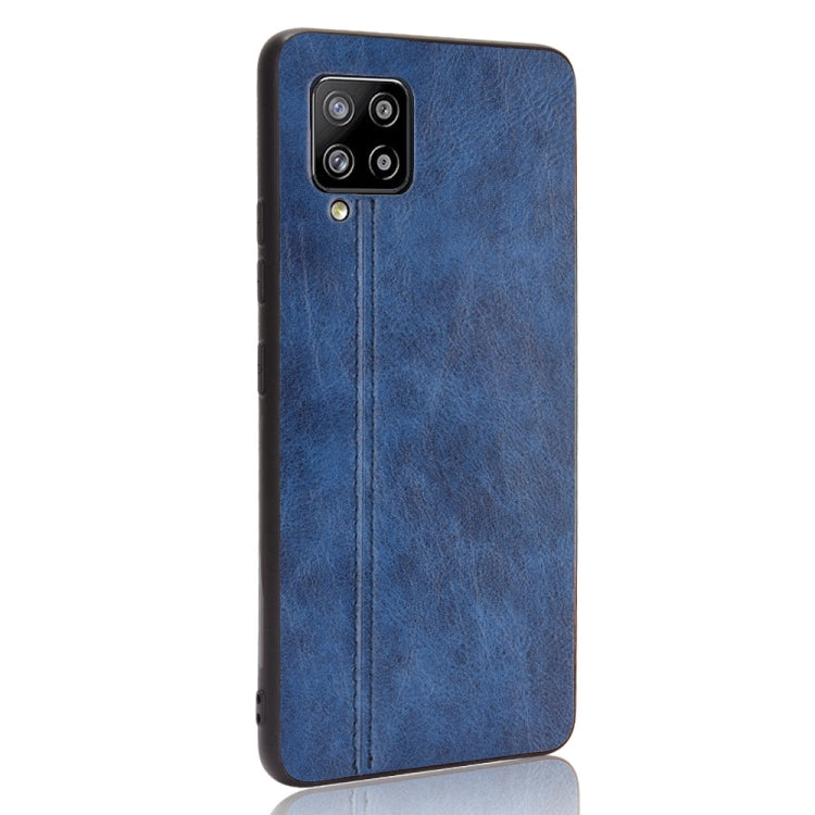 For Samsung Galaxy A42 5G Shockproof Sewing Cow Pattern Skin PC + PU + TPU Case