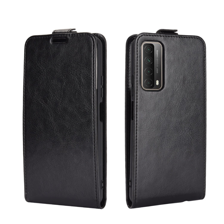 For Huawei P smart 2021 R64 Texture Single Vertical Flip Leather Protective Case with Card Slots & Photo Frame