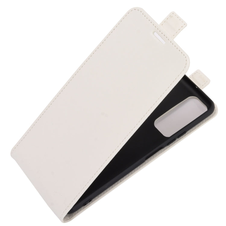 For Huawei P smart 2021 R64 Texture Single Vertical Flip Leather Protective Case with Card Slots & Photo Frame