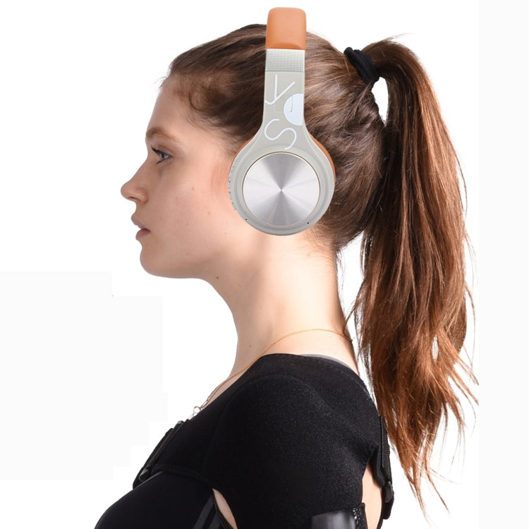 BT1607 ABS Portable Bluetooth Headset Foldable Earphone Support Wireless Card Music Function