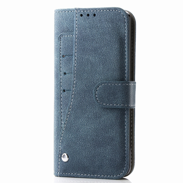 For iPhone 12 Pro Max Rotary Card Matte PU Leather Case with Card Slots & Photo Frame & Holder