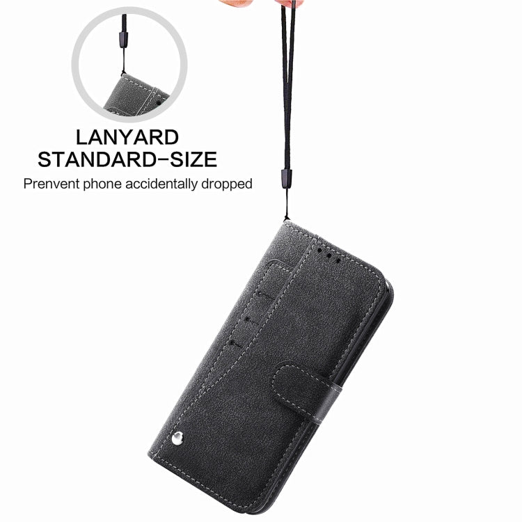 For iPhone 12 mini Rotary Card Matte PU Leather Case with Card Slots & Photo Frame & Holder