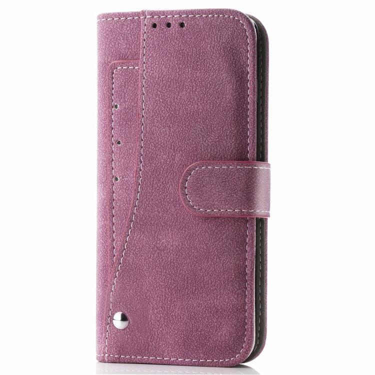 For iPhone 12 mini Rotary Card Matte PU Leather Case with Card Slots & Photo Frame & Holder