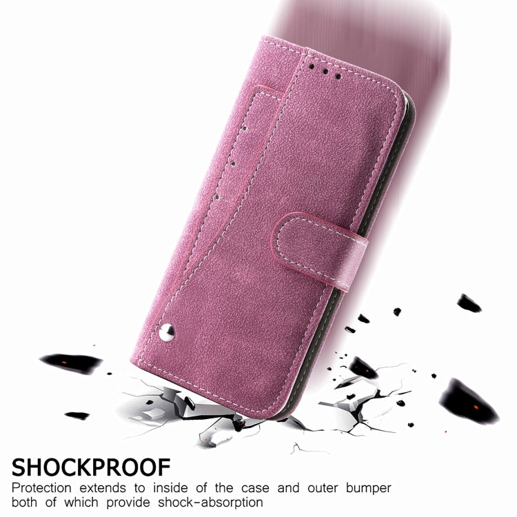 For iPhone 12 mini Rotary Card Matte PU Leather Case with Card Slots & Photo Frame & Holder