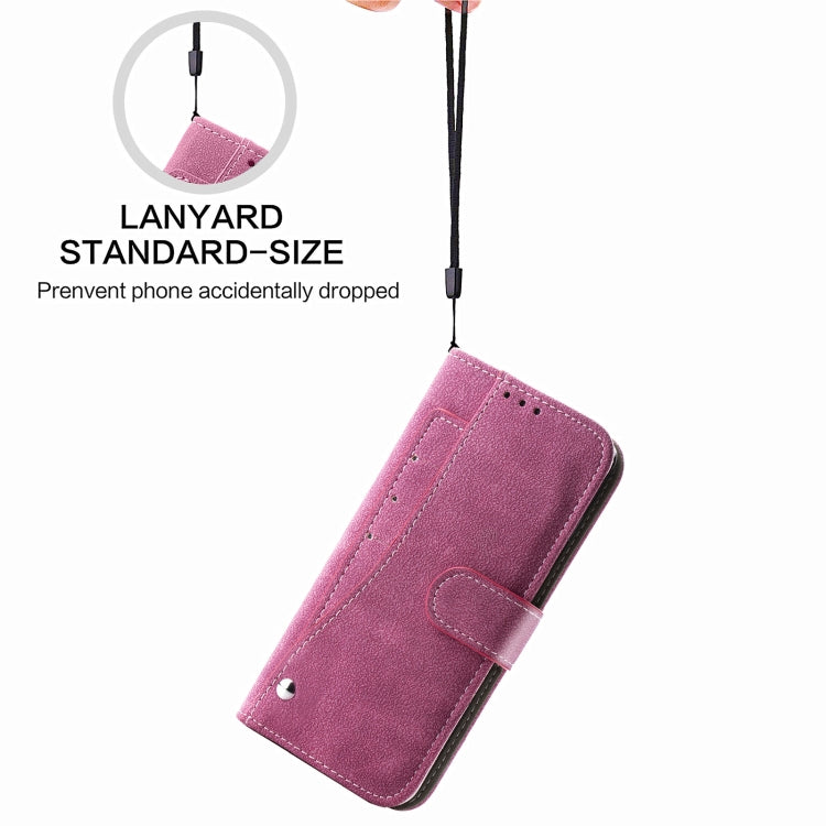 For iPhone 12 mini Rotary Card Matte PU Leather Case with Card Slots & Photo Frame & Holder