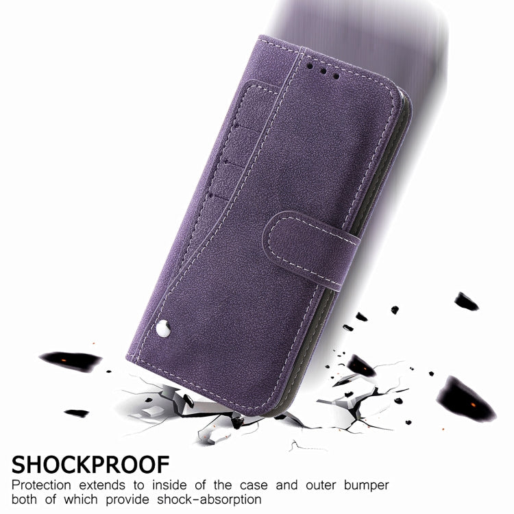 For iPhone 12 mini Rotary Card Matte PU Leather Case with Card Slots & Photo Frame & Holder